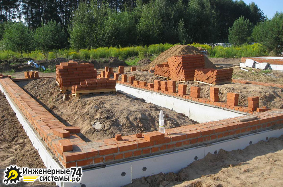 Строительство дома из Кирпича