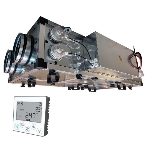 Установка вентиляционная приточно-вытяжная Node1-1500/RP,V321,E10.5 Compact
